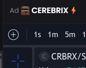 Cerebrix_ai's tweet photo. Dexscreener Trending Bar Ads for $CRBRX Live Now for 24 hours ����

https://t.co/vWU9tV1Mln https://t.co/Sf4IYGKZdT