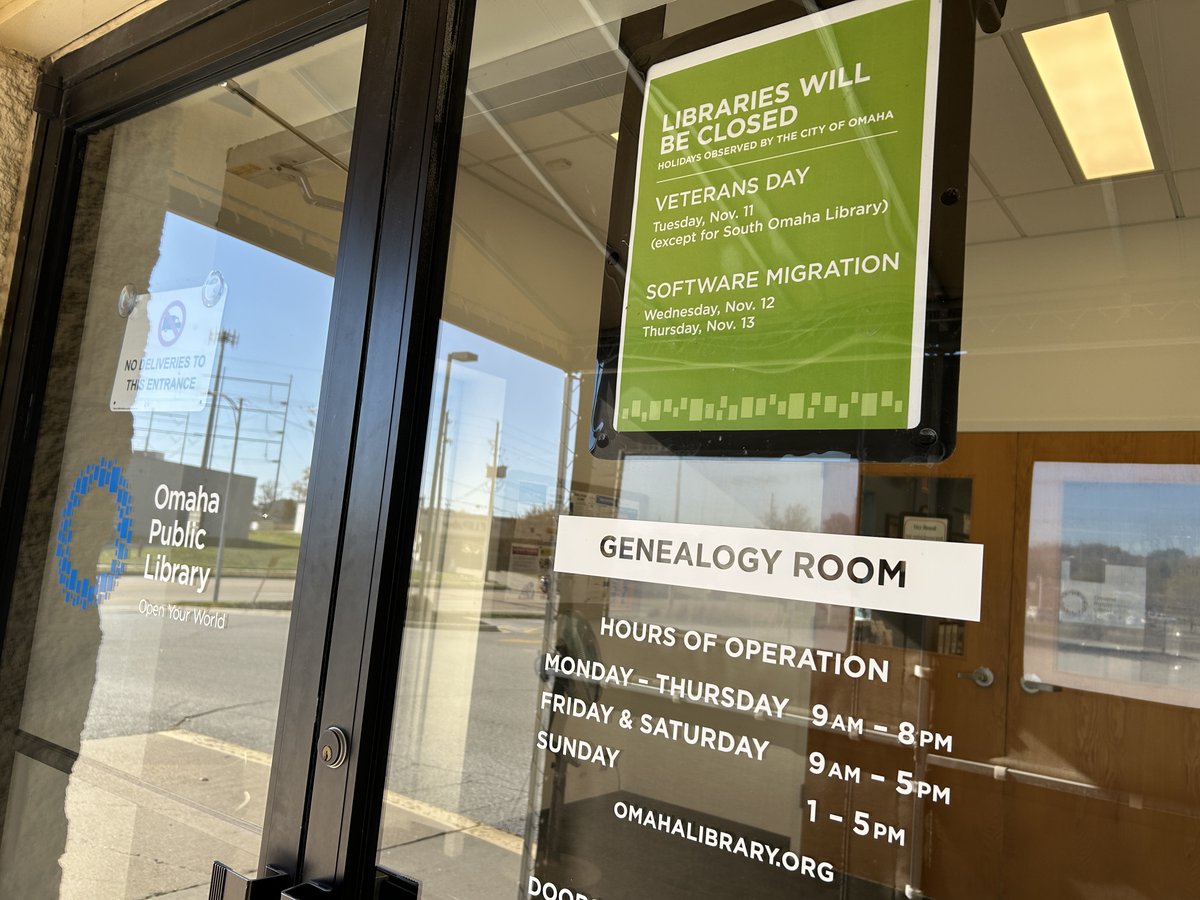 Omaha Public Library tweet media