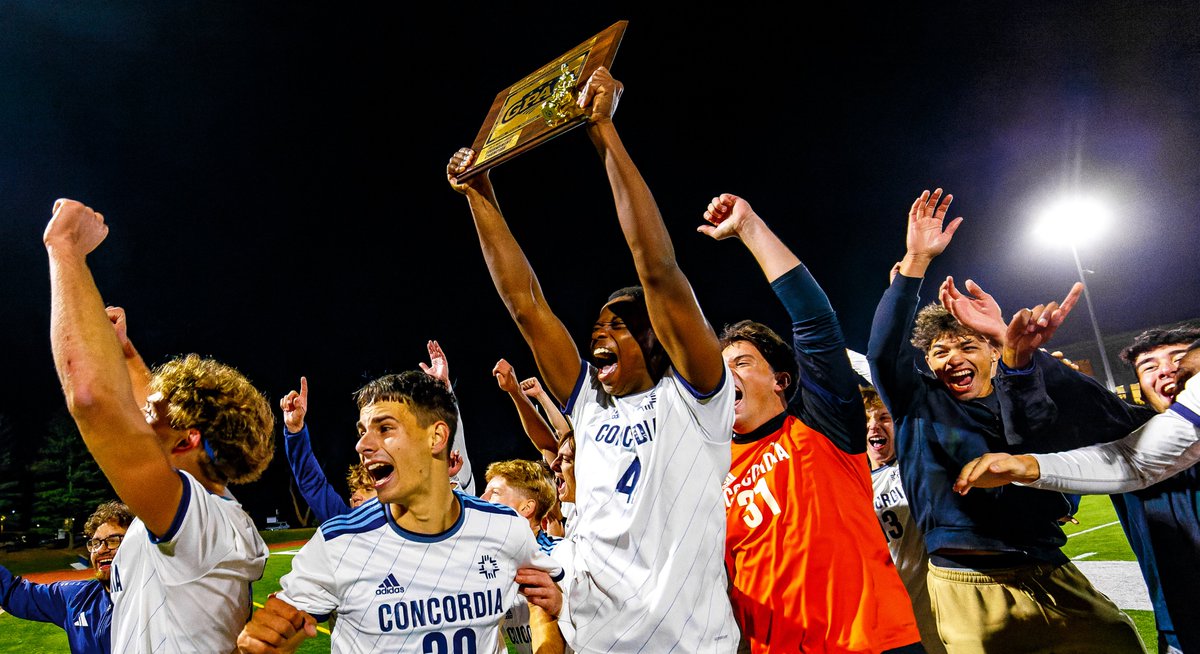 cunebulldogs's tweet image. ⚽ | From 2-6 to GPAC postseason champions! @CUNEMSOC is headed to the national tournament.

Check out scenes from the GPAC Championship Game win, as captured by the lens of Ben Meyer.

📸: instagram.com/p/DQ8t5fZDqtb/…