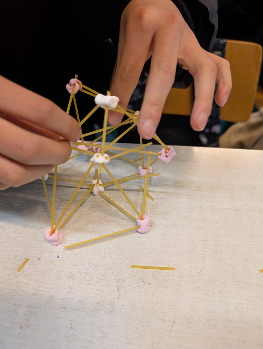 sacredheartns's tweet image. Design and make a pasta tower.  Students in Rang 5 created towers using geometric shapes and their knowledge of tall structures from around the world.  Well done everyone.  #ScienceWeek2025