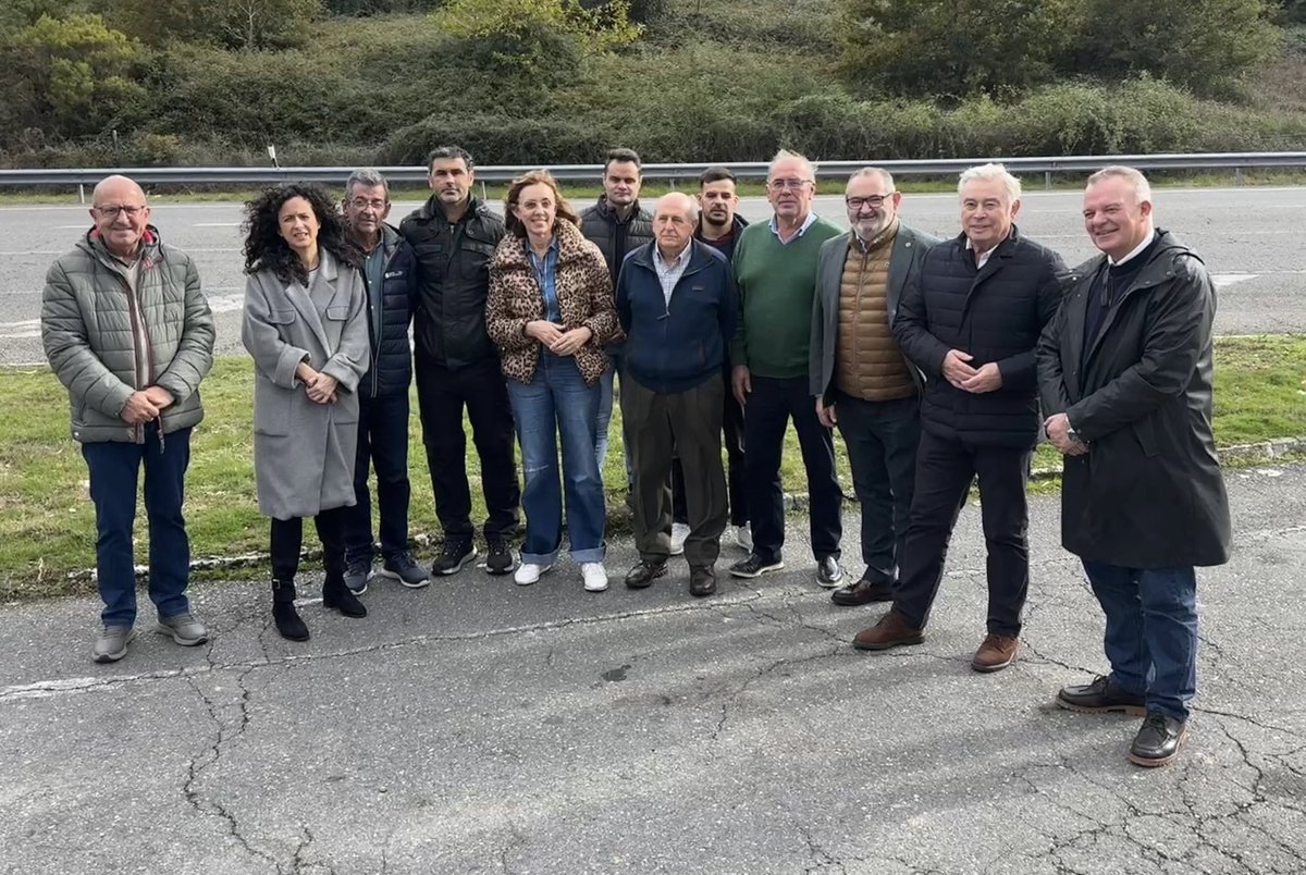 BalseiroLugo's tweet image. 🚧 Esixiremos ao Goberno de Sánchez a rehabilitación integral da N-120 

❌ Un proxecto comprometido desde 2023 e incumprido por Sánchez 

-Rehabilitación integral do pavimento, 
-Mellora da sinalización viaria
-Desenvolver o terceiro carril

#Lugo #Quiroga #Lemos