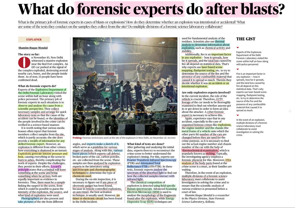 StudyRules12's tweet image. #upsc
#Forensic
#Chemistry
#Science
#UPSCPrelims2026