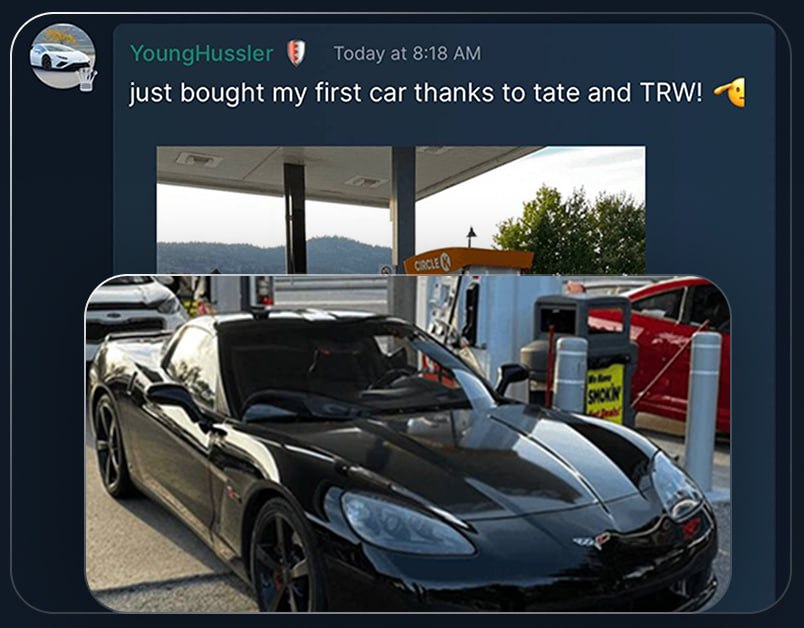 When young men discover the necessary tools to break free, they can achieve literally anything.

That's what the matrix fears most.

Welcome to THE REAL WORLD.