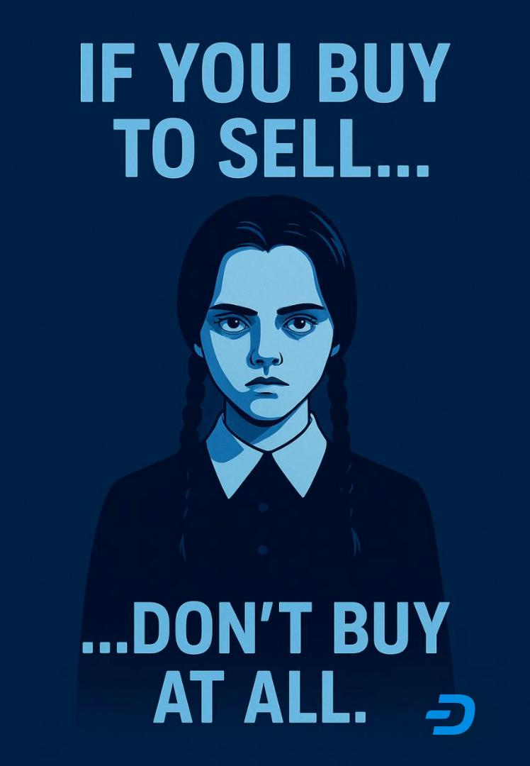 ItaliaDash's tweet photo. Not here to trade hype.
Here to build value.
@Dashpay $Dash #Meme 😉🏗
#Dash #DashTo5000 #FairValue #CFV
#DarkHumor #WednesdayAddams
#PeerToPeer #Web3 #Resilience
#DigitalCash #Crypto #Evolution
#Sovereignty #Freedom #Privacy https://t.co/MwX6HBywFf