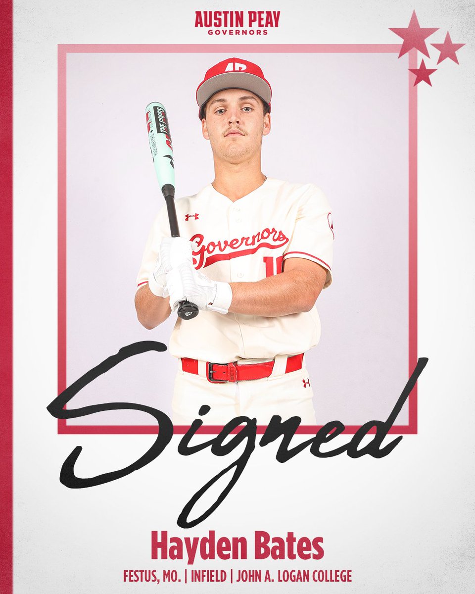 𝓦𝓮𝓵𝓬𝓸𝓶𝓮 𝓽𝓸 𝓢𝓽𝓪𝓬𝓱𝓮𝓿𝓲𝓵𝓵𝓮, Hayden! 🎩⚾️

🅱️🅰️🆖❗️ | #LetsGoPeay