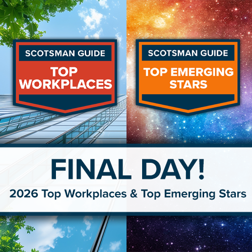 ⏰ Last call – nominations close tonight!

Don’t miss the final opportunity to nominate your company or coworkers for the highly anticipated features, Top Workplaces or Top Emerging Stars.

Top Workplaces 👉 loom.ly/WdQJInE
Top Emerging Stars 👉 loom.ly/c8cQ4sk