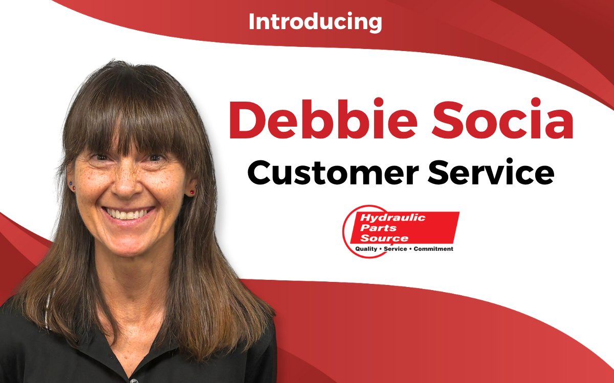 HydPartsSource's tweet image. Join us in welcoming Debbie Socia to our team of customer service representatives! Debbie is authentic and professional, and gives a full 100% when assisting and working with HPS customers. Read more about Debbie at hydparts.com/about #HPSdifference #CustomerService