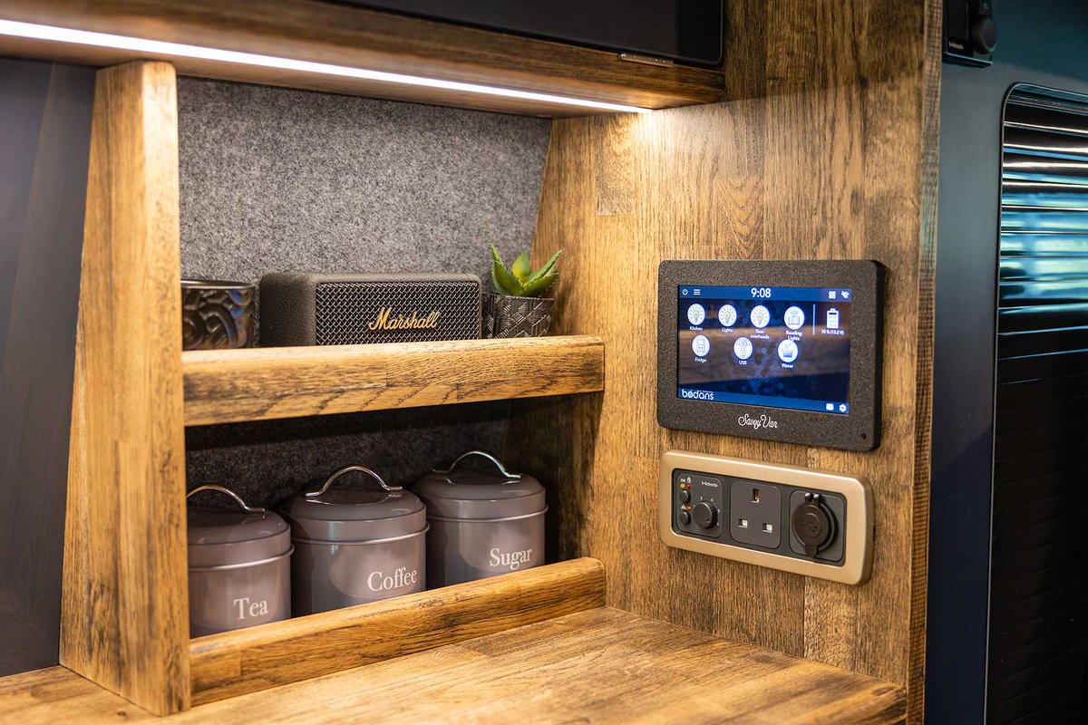 VW_Interiors's tweet photo. Introducing The Next Generation Campervan for Off-grid, Gas-free Camping.

The Pentire Explorer is the ultimate off-grid layout, featuring a cutting-edge gas free conversion built for the modern explorer who wants to go off-grid without compromising on comfort or sustainability. https://t.co/RYdNq1Dgjg