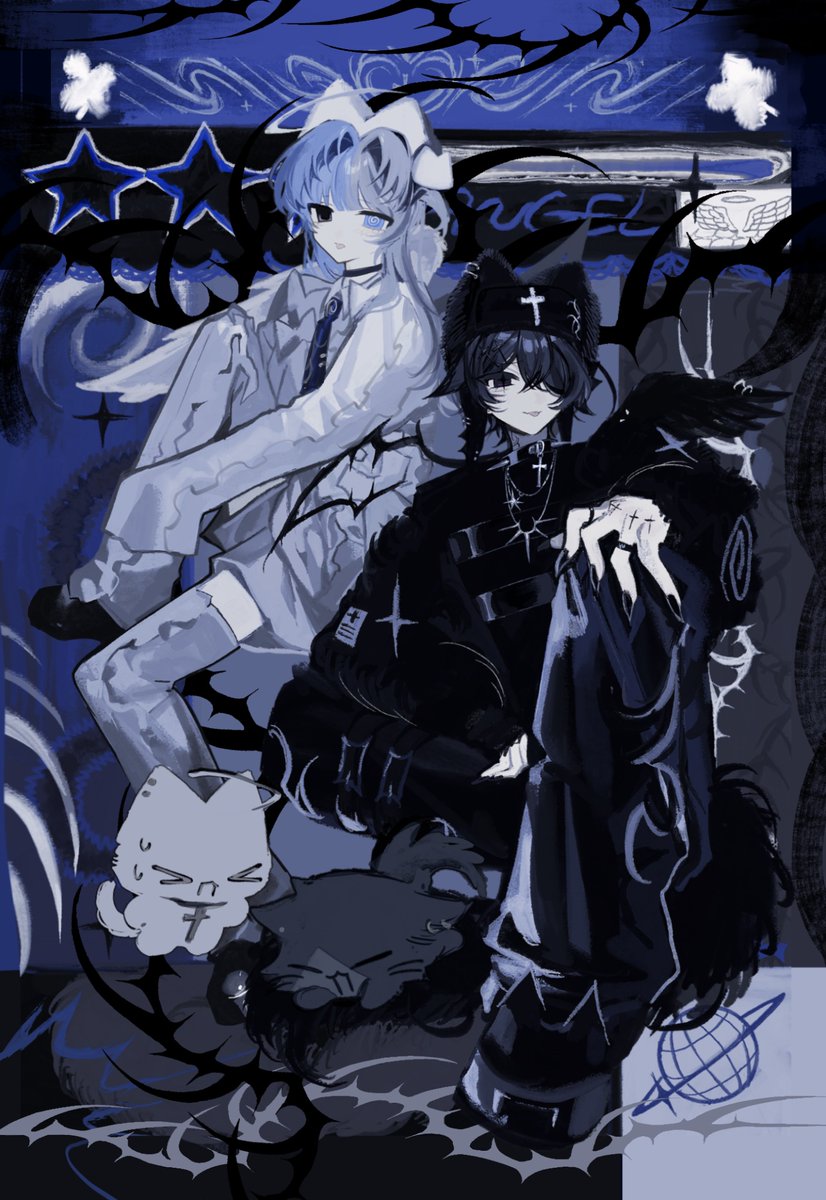 🐈‍⬛𖦹⸝꙳.⋆🐩