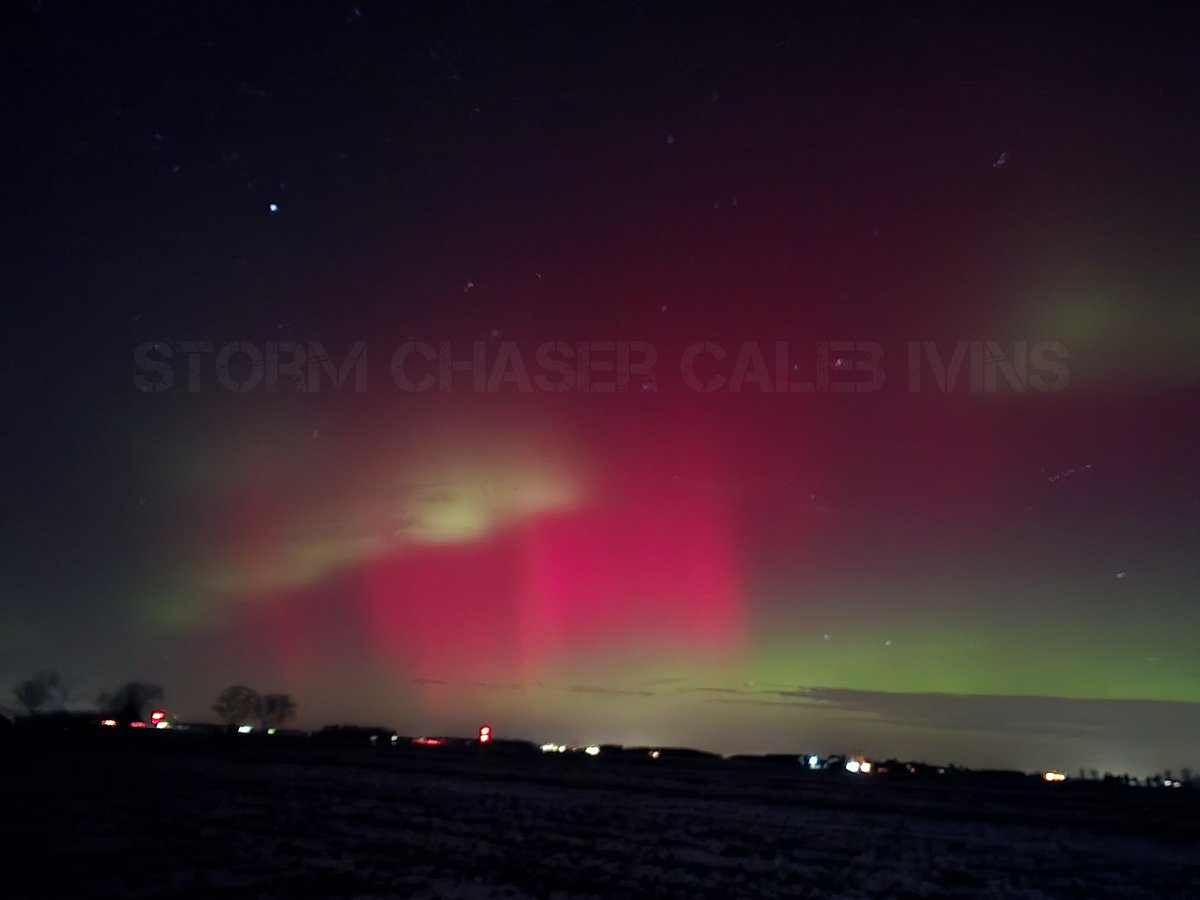That was incredible last night! Absolutely awe inspiring! The Aurora was so bright that the snow was turning red!