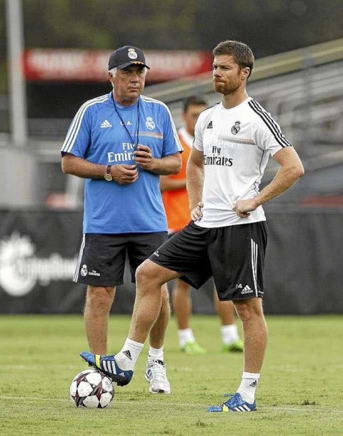 theMadridZone's tweet photo. 🗣️ Carlo Ancelotti: “I hope and wish Xabi Alonso the best because I am a Madridista.” @RestIsFootball https://t.co/sxfngrWklJ