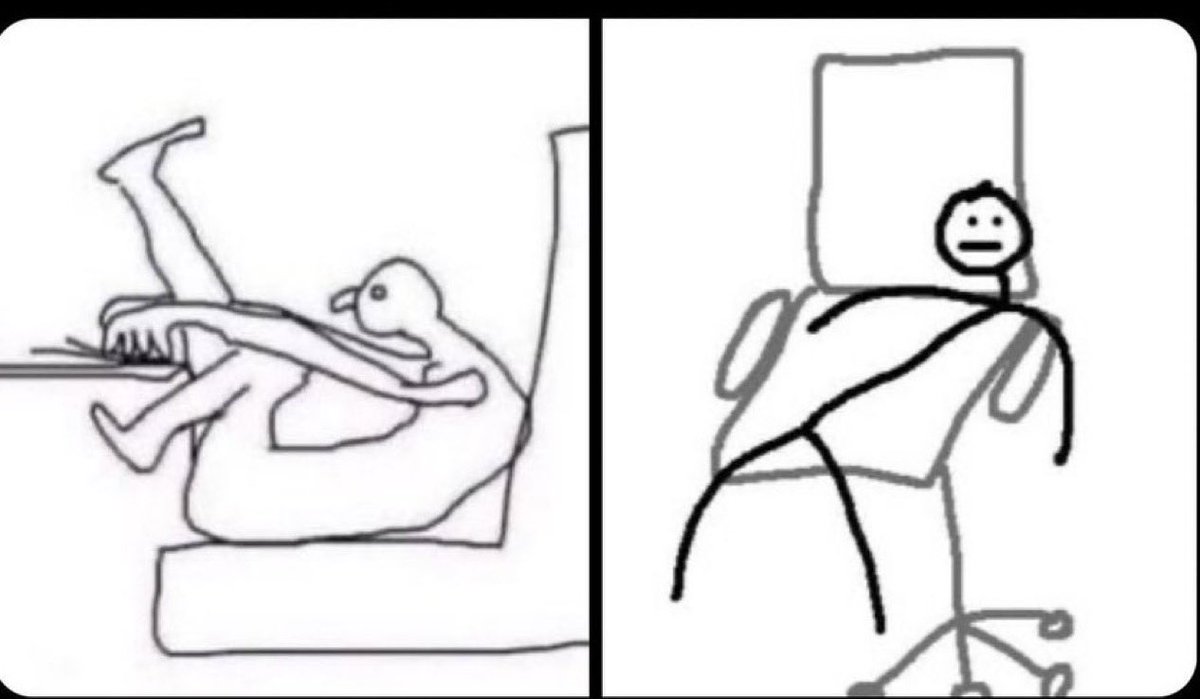 Yo: "¿¿Porqué me duele la espalda??"

Yo también: