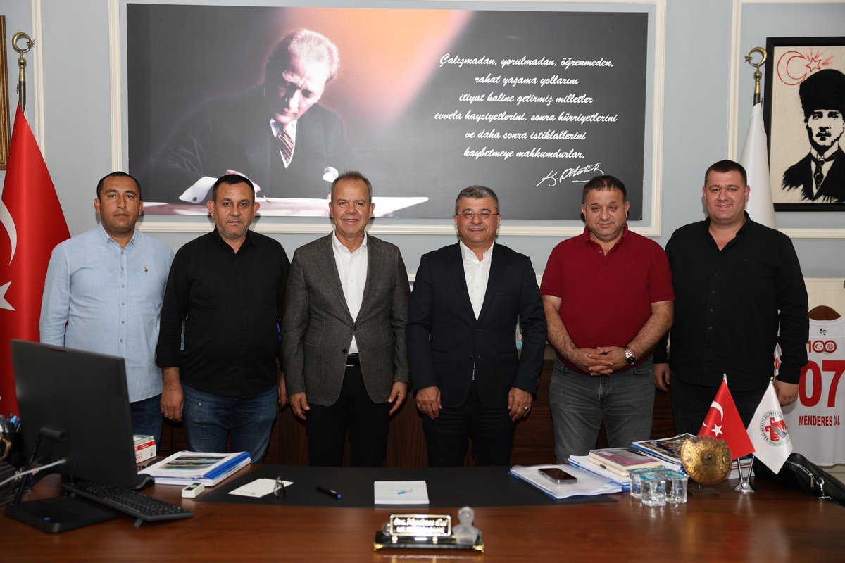 Döşemealtı Belediye Başkanımız Sayın <a href="/menderesdal07/">Menderes Dal</a> ’ı, Antalya Şoförler Odası olarak makamında ziyaret ettik.

Ziyaretimizde, Döşemealtı bölgemizde faaliyet gösteren taksi, nakliye ve kamyoncu esnafımızın istek, talepleri ve yaşadığı sorunları değerlendirdik. Çözüm önerilerimizi