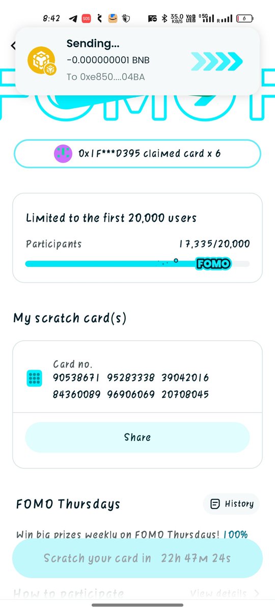 sourav7133's tweet photo. @BitgetWalletSA @BitgetIndia @BitgetWalletSA 
 @BitgetIndia 
#FOMOThursdays

Join guys  💪 best of luck 👏 

@Manjukks2911 @luckyman400 https://t.co/40hWfn7oYJ