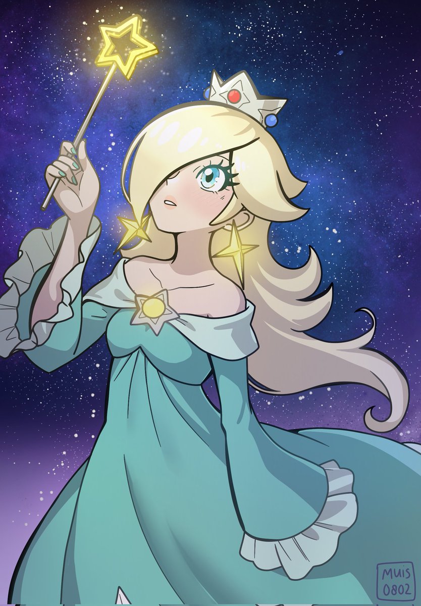 muis0802's tweet image. Reposting this because movie Rosalina is so so so so pretty 😭🩵💛
