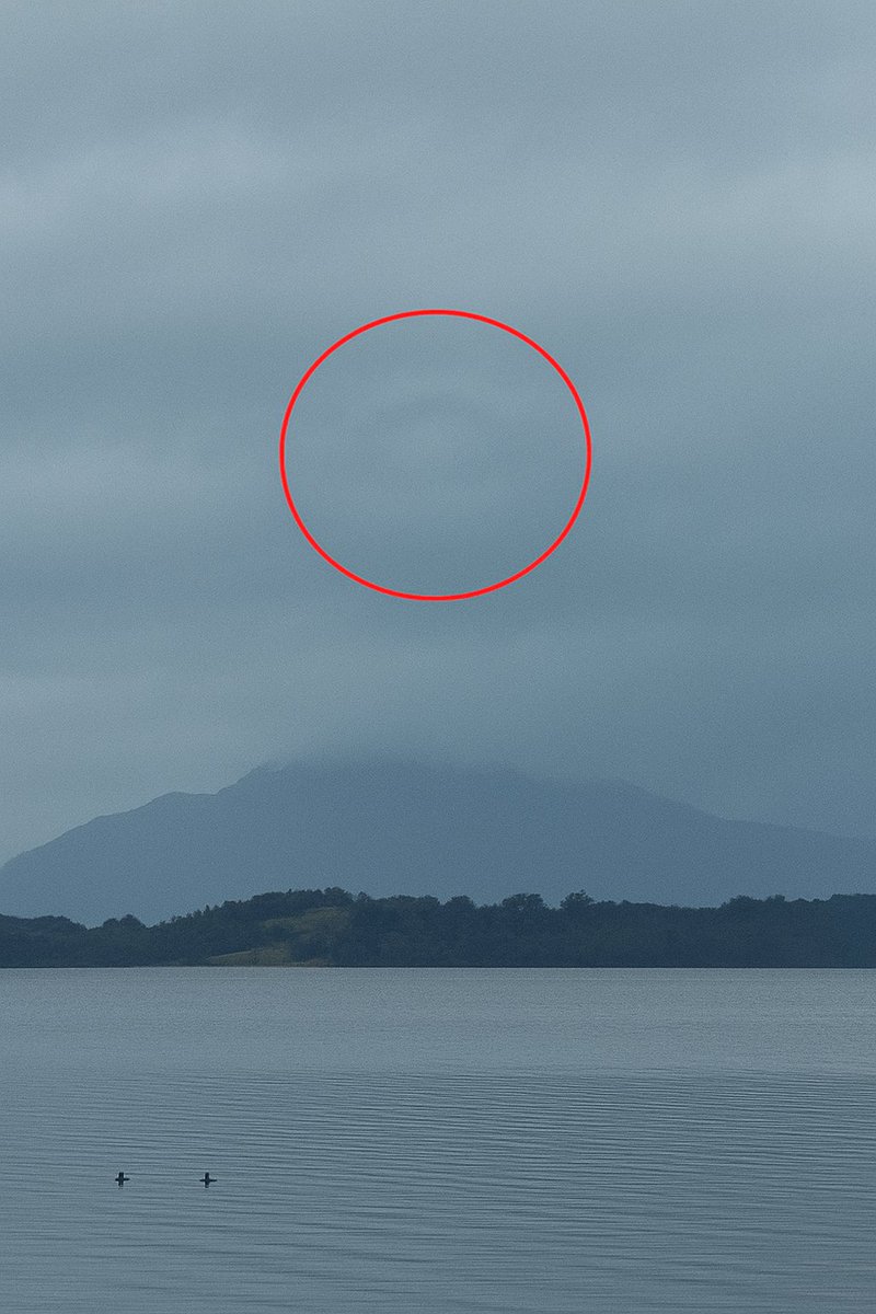 devcalm8's tweet photo. The differences between the image uploaded 2 chatgpt &amp;the 1 it came back with encircling what it thought was an eye. The eye is CLEARLY prominent on the mountain Its manipulated the image circled some random space in the clouds and said thats all it can see how can it miss that!. https://t.co/rDx4Y8FkZS