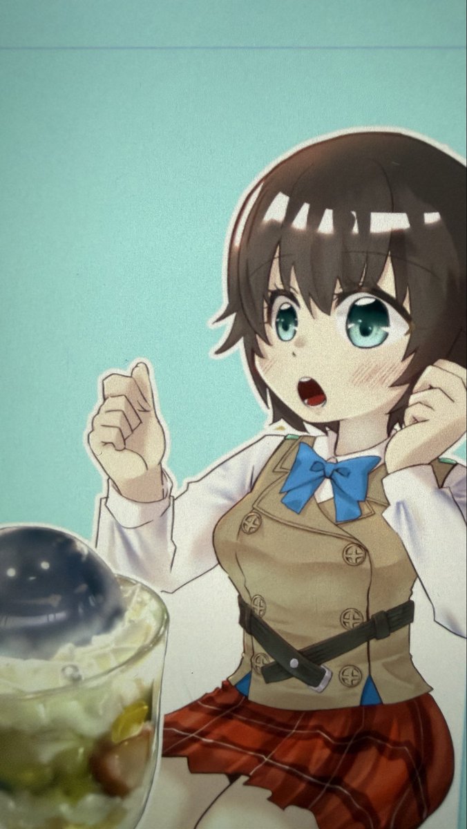 蒼井のモグモグはコラボパフェ！

#hvbnFA 
#ヘブバン
#C107