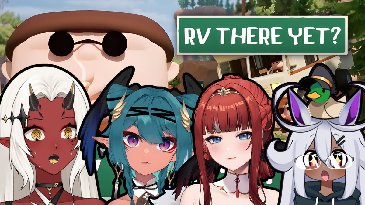 Get in the van, we're going on a trip! 🚎

Join us for a RV There Yet Collab with <a href="/YisLunae/">🎋 Yiskah</a> <a href="/CeriYun_/">CeriYun ⛩️🪶 - Cozy Arc | Vtuber</a> <a href="/KaerenaiTV/">🦆Kaerenai🦆- Vtuber Duck Tactician</a>  

Are we gonna get stuck in the middle of nowhere or are we actually gonna make it!?👀🌄

🗓️Thursday 13th November - 9PM PHT (2PM CET)