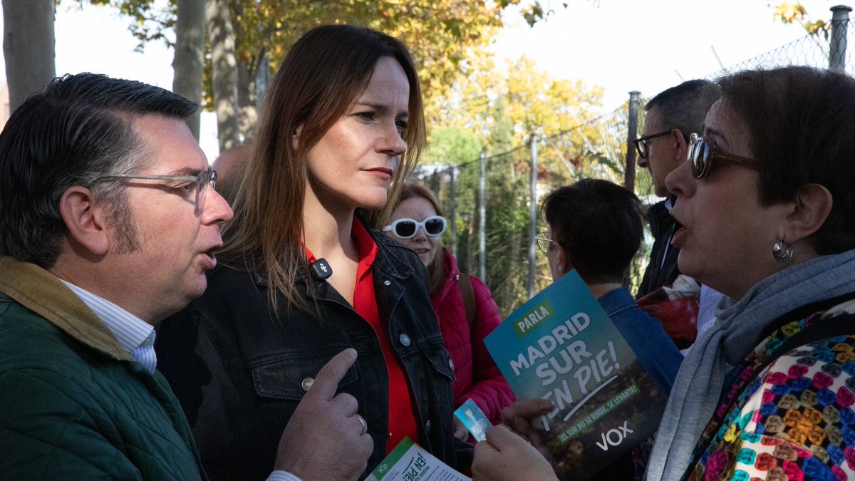 Acompañando a Isabel por las calles y el mercadillo de Parla después del último homicidio. Nunca nos había parado tanta gente pidiendo socorro. La gente no puede más.