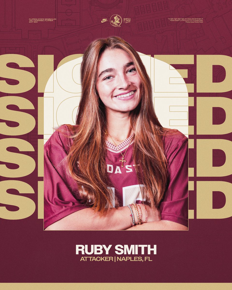 Welcome to the Garnet and Gold, Ruby! 🍢

#NolesLax