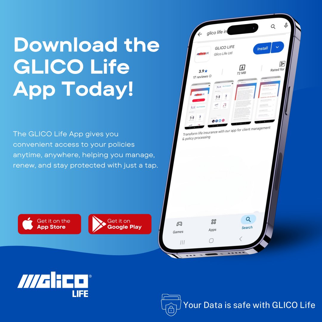 GLICOLife's tweet photo. Life Insurance made simple, seamless, and smart.

Download the GLICO Life App today.

#GLICOLife
#GLICOLifeApp
#LifeInsuranceMadeSimple https://t.co/KHrJcWrY7i