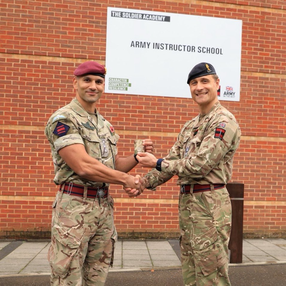 🇬🇧 The Army Instructor School tweet media