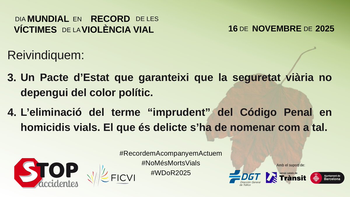 Stop Accidentes Catalunya (@stopaccicat) on Twitter photo 