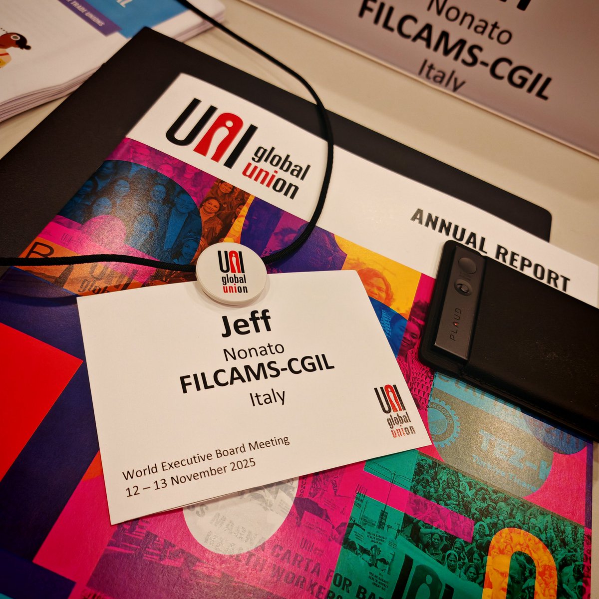 jeffnonato's tweet photo. At the @uniglobalunion World Executive Board in Nyon, working with fellow Unionists to advance our international union agenda. https://t.co/L301oQoBRo