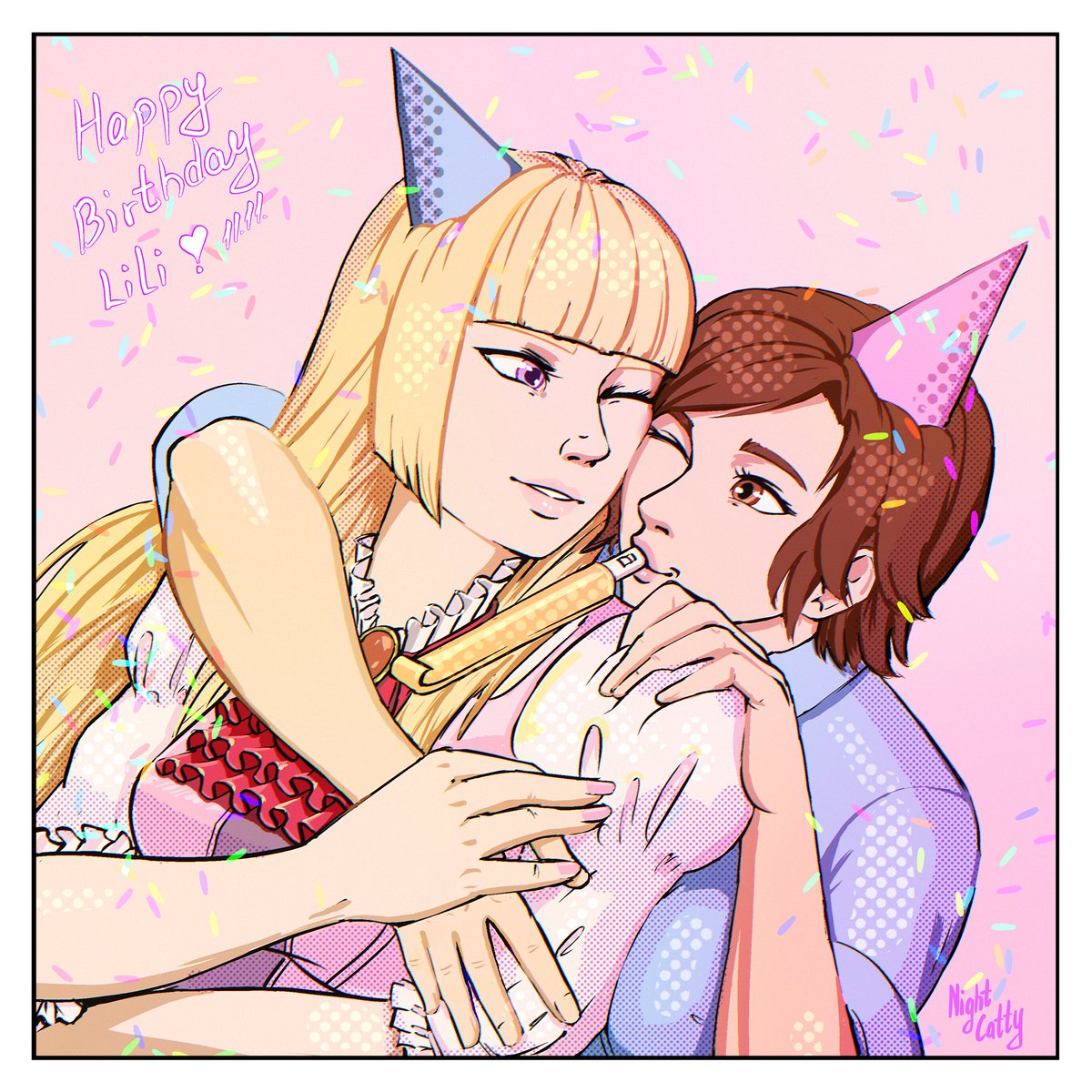 Happy belated Birthday, Lili 🥳
I wasn't able to finish it in time 🥲

#リリ生誕祭 #AsuLili #LiliRochefort #AsukaKazama