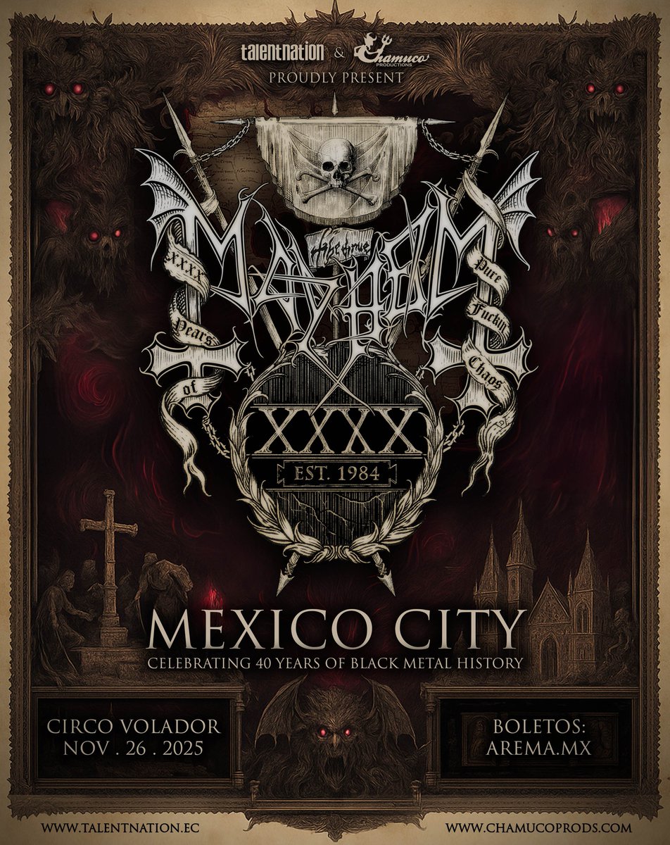 BBeat105's tweet photo. Esto sonó en el @BBeat105 #325:
#Dirge, @Belzebong, @bevarsea, @NineTreasures, #Decessus, #CycleSlutsFromHell, @DrainSTH, #Hagzissa, @mayhemnorway
#DoomCityFest, @chamucoprods, @circovolador, @hellfestopenair, @Musicvibe_mx, @BoneheadIron
#StayBlast
#BlastBeat105 https://t.co/DewPwUDJhq