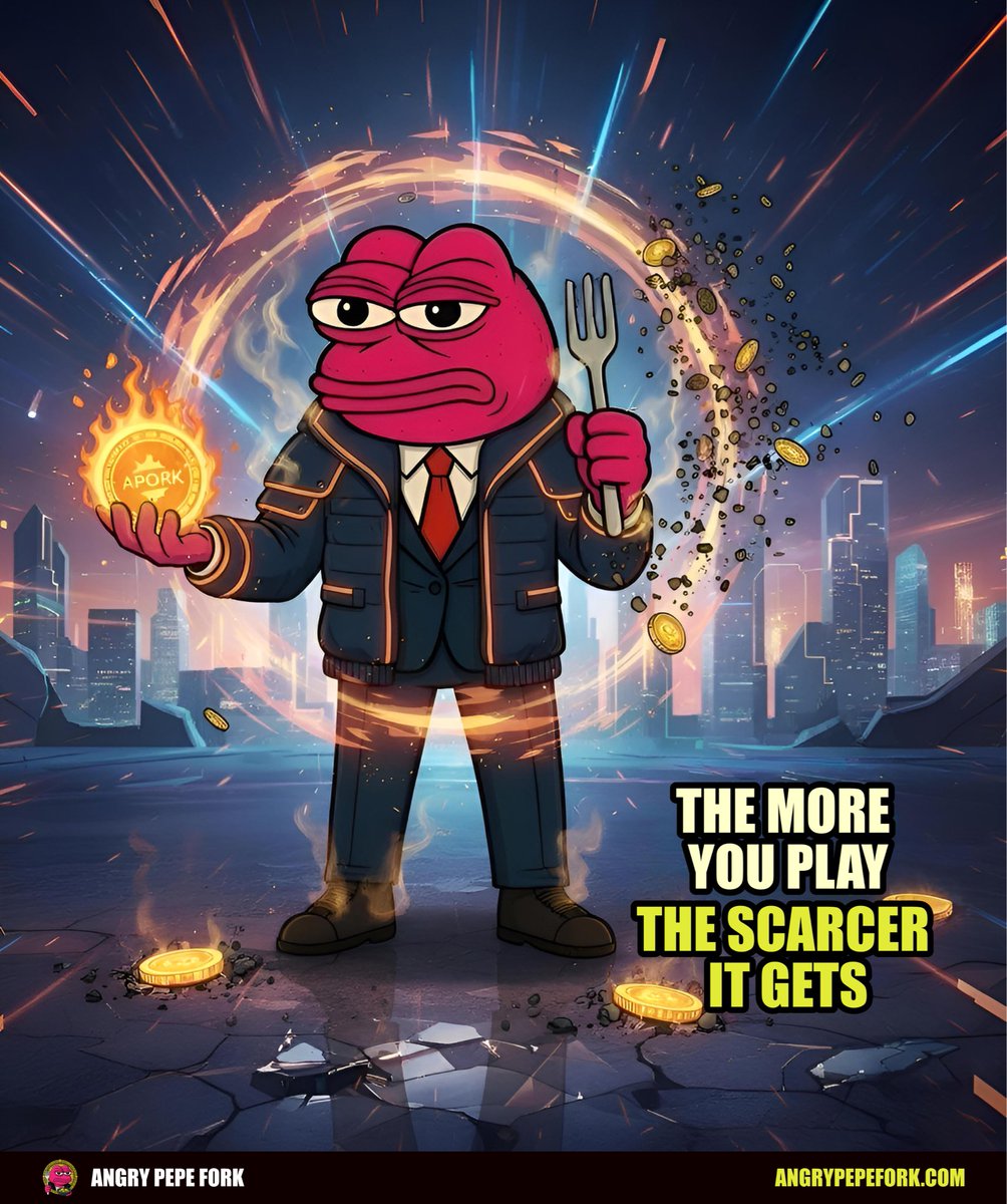 AngryPorkCoin's tweet photo. Scarcity by design. 🔥

Every wager. Every play. Every reward.
it’s a burn mechanism in motion.
Each interaction fuels the deflationary engine.

The ecosystem doesn’t just reward winners…
It rewards everyone holding the future.

➡️: https://t.co/lGNMDsWgTS https://t.co/EexKOvmWa7