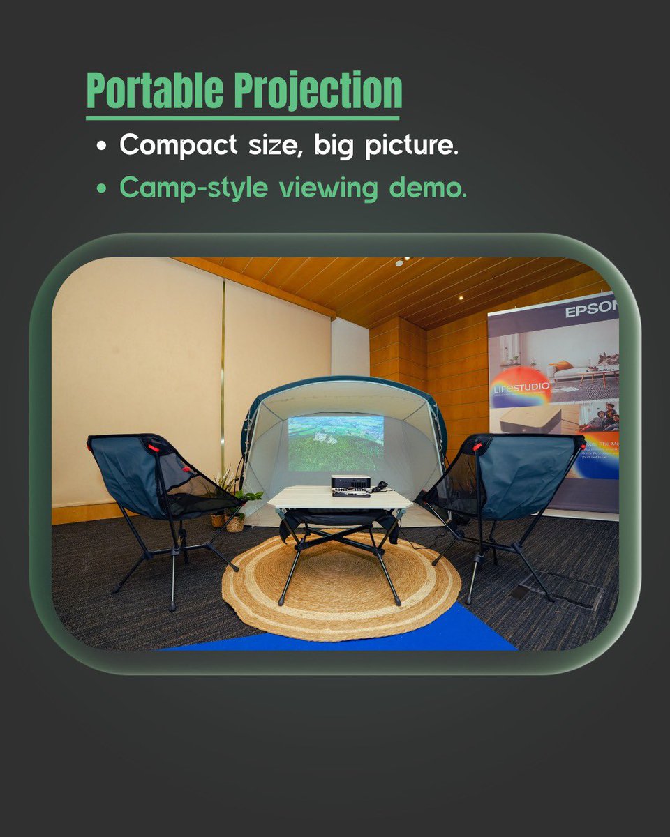 LeapfrogAdv's tweet image. EPSON @ GITEX GLOBAL a live activation focused on real demos.
From hands-on printing to home cinema and portable projection, visitors got to test products, see output, and chat with specialists.

#GITEX #Epson #Activation #LiveDemo #HomeCinema #EcoTank #3LCD #LeapfrogMENA