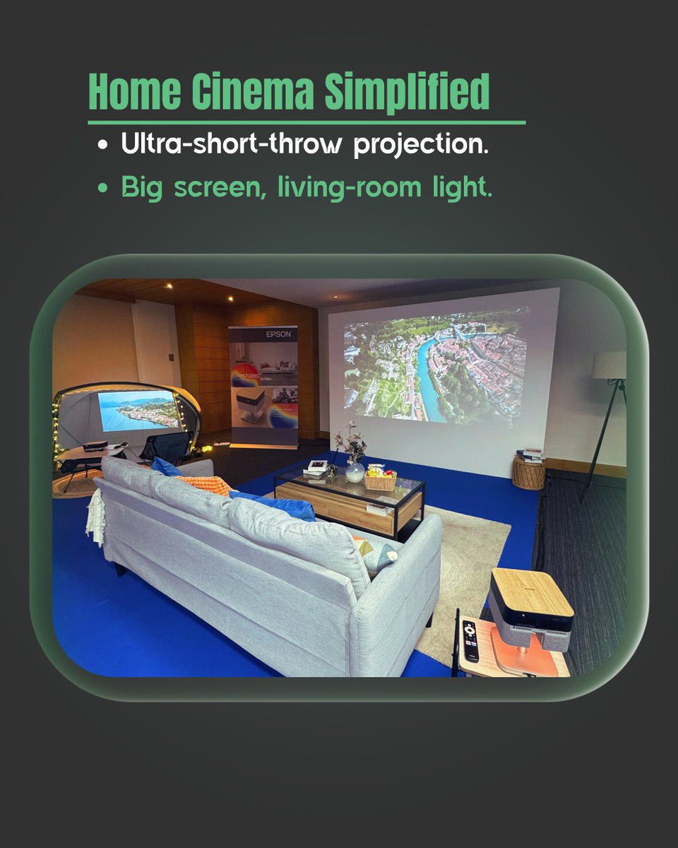 LeapfrogAdv's tweet image. EPSON @ GITEX GLOBAL a live activation focused on real demos.
From hands-on printing to home cinema and portable projection, visitors got to test products, see output, and chat with specialists.

#GITEX #Epson #Activation #LiveDemo #HomeCinema #EcoTank #3LCD #LeapfrogMENA