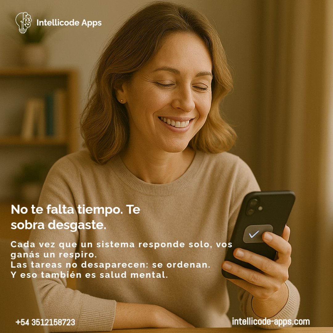 IntellicodeApps's tweet image. #Automatización #IA #Productividad #Eficiencia
#BienestarLaboral #ProcesosInteligentes #Empresas #Argentina
#GestiónAutomática #TecnologíaHumana #IntellicodeApps
#EnergíaMental #Organización #AutomatizaciónEmpresarial