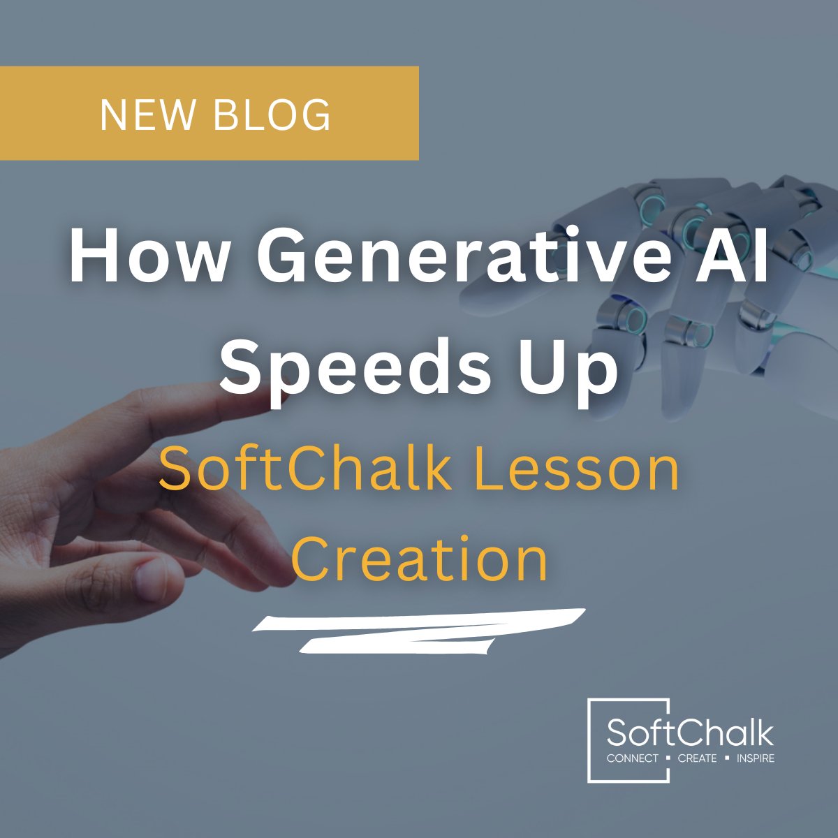 Staring at a blank page? Meet your new creative assistant. 🤖

Our latest blog shows how generative AI can jumpstart lesson creation in SoftChalk, helping you go from idea to interactive lesson in minutes.✨
 
👉 Read more: hubs.ly/Q03SN-PX0