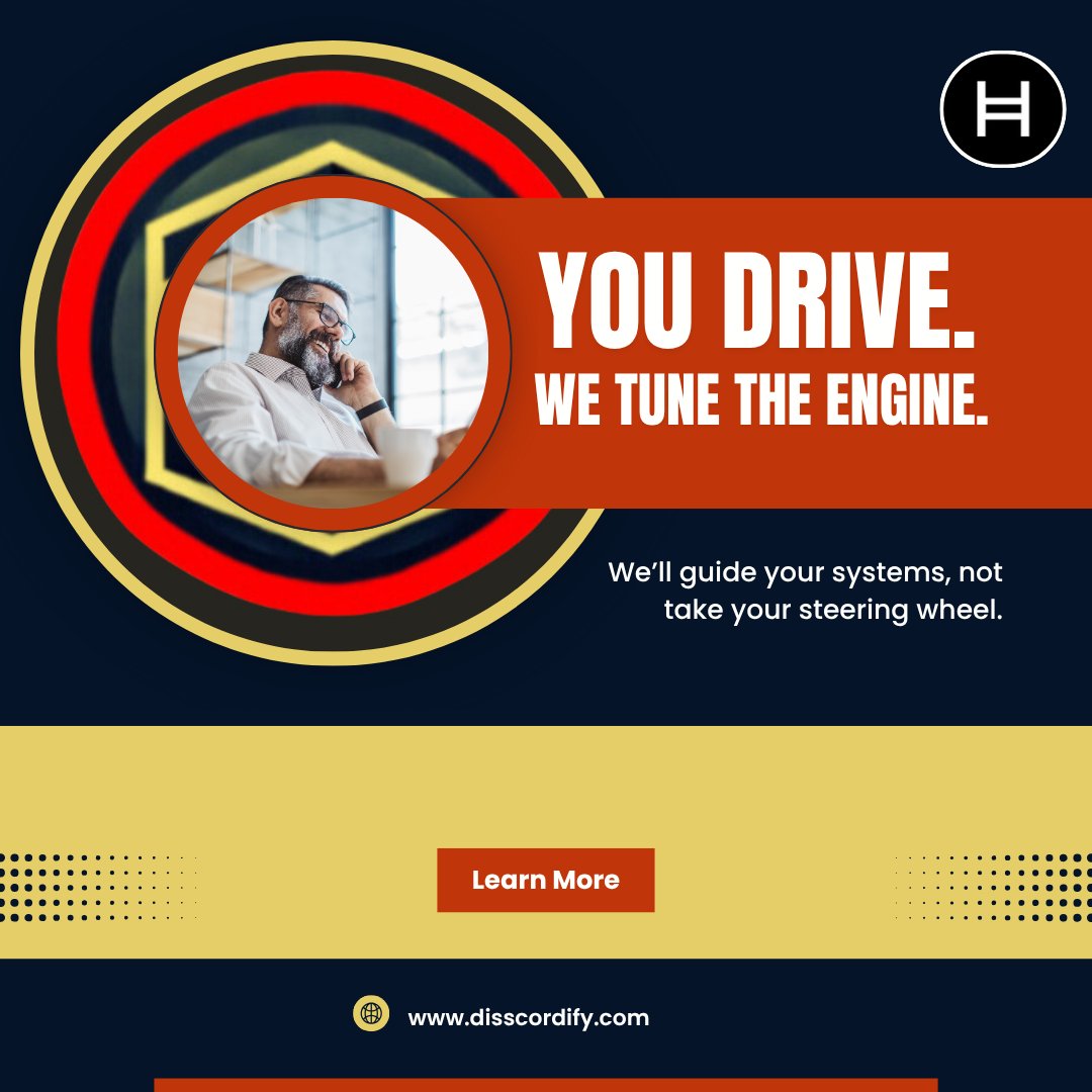 Disscordify09's tweet image. Founders: Don’t outsource growth. Own it.
We’ll guide your systems, not take your steering wheel.
#Hedera #Web3Strategy #GrowthPartner
