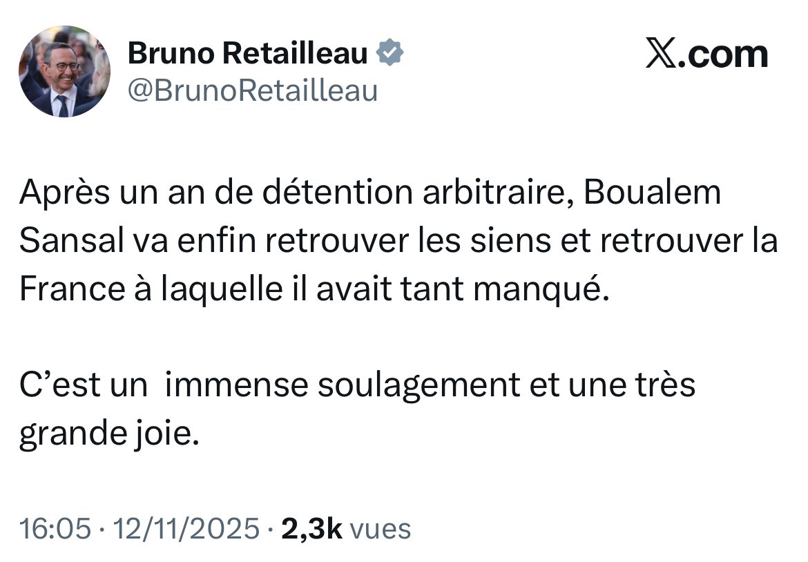 Sans toi, ça fait des mois qu’il aurait retrouvé les siens…