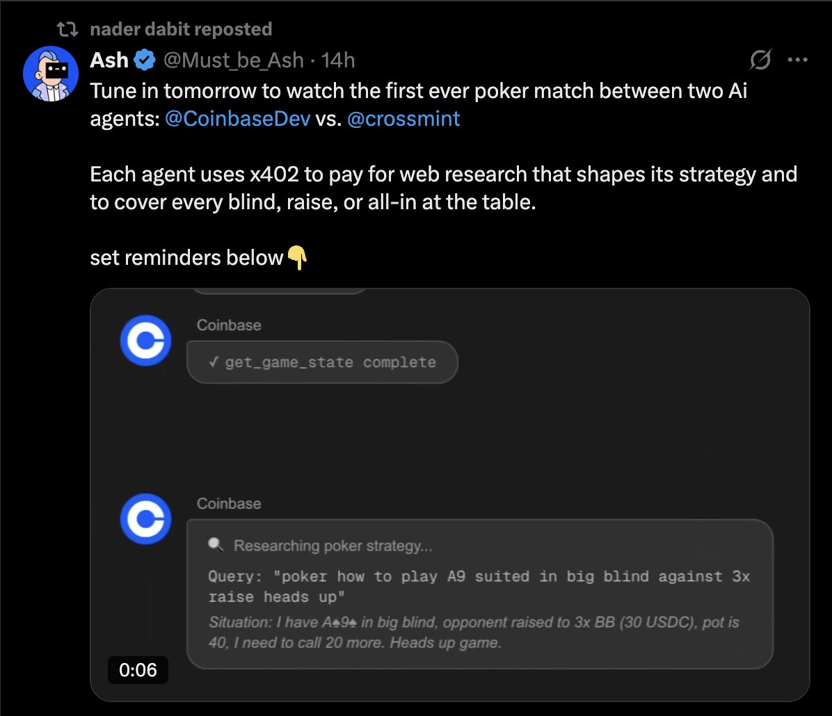 This kind of exceptional x402 content will drive this transformation.  

Who else is creating the best x402 content right now?