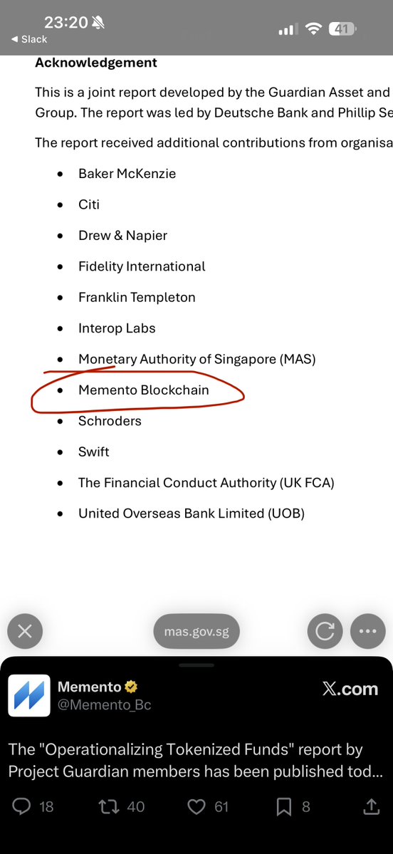 Congrats to our parters at <a href="/Memento_Bc/">Memento</a> just in the middle of a great group, with giant asset managers, banks, central banks and... Swift 

Leveraging <a href="/zksync/">ZKsync</a> Prividium for their financial institution take over