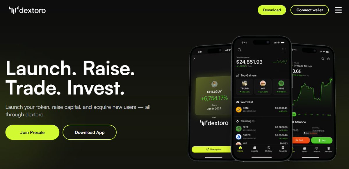 MarioHubX's tweet image. Why DexToro ($DTR) might be the bridge between your broke ideas and blockchain reality.

Ever tried raising money for an idea? You tell your friends, they nod, say “bro that’s deep,” then disappear faster than your WIFI when it rains.

Welcome to the harsh truth: Getting funded…