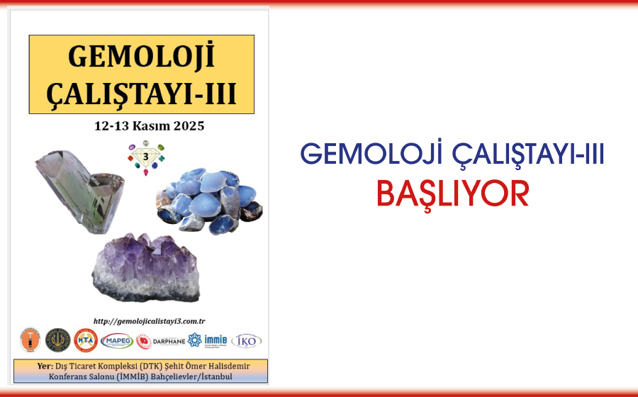 MadenDernegi's tweet photo. Süstaşlarının doğadan tüketiciye uzanan yolculuğunu bilimsel ve sektörel açıdan ele alacak “Gemoloji Çalıştayı–3”, 12–13 Kasım 2025 tarihlerinde İstanbul’da gerçekleştirilecektir. https://t.co/rr2M3NDZYI