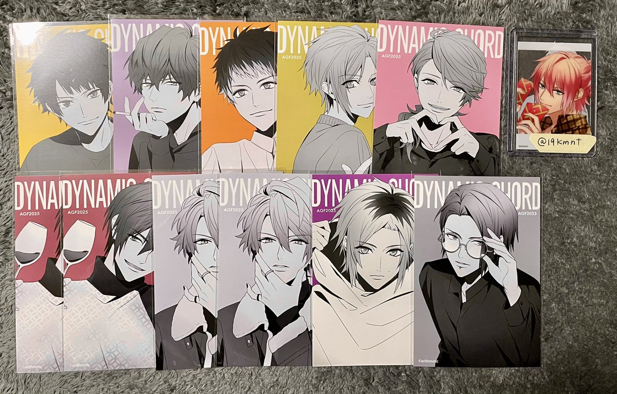 交換】DYNAMIC CHORD ダイナー AGF ブロマイド チェキ風カード 特典 缶