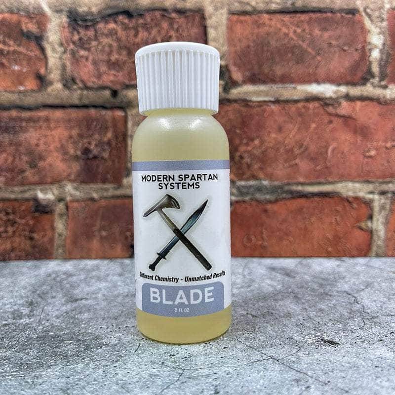 BLADE™ creates an ultra-slick, low stick surface by effectively turning the exposed metal from microscopic “sandpaper” into “glass” and reducing friction up to 90% (that is a magnitude of difference). knife-depot.com/products/blade…