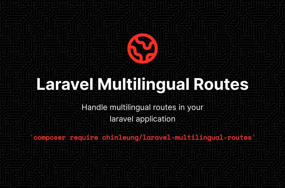 MadeWithLaravel's tweet image. A package to register multilingual routes for your application 🔀 - madewithlaravel.com/laravel-multil…