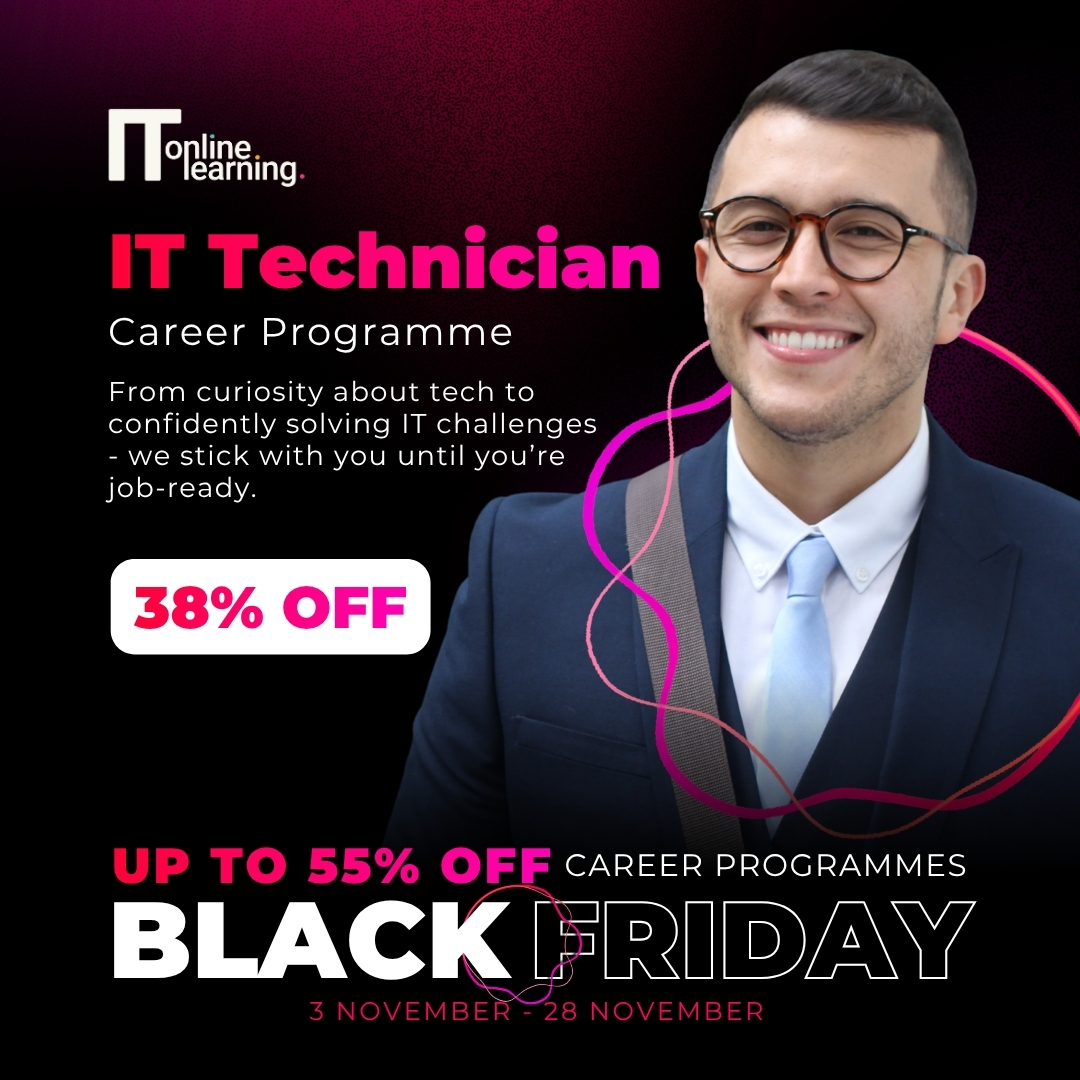 IT_PM_Training's tweet image. When the learning gets tough, we’re right there with you.

Upskill in IT, coding, data or cybersecurity - with up to 55% off this Black Friday!

👉 shop.itonlinelearning.com/it-and-cyber-c…

#BlackFridaySale #CareerGrowth #ITOnlineLearning #UpskillToday #TechTraining #CareerBoost