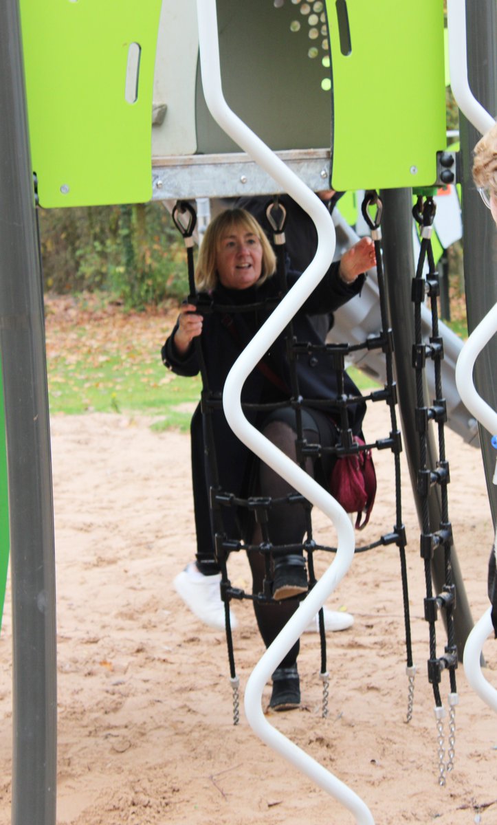 👋 We were delighted to welcome the Yorkshire Play Officers Group to our head office in #WestYorkshire this morning!

😎 After a trip around our factory, they enjoyed a visit to our #playground - and as you can see, they couldn’t resist a go on some of the equipment!