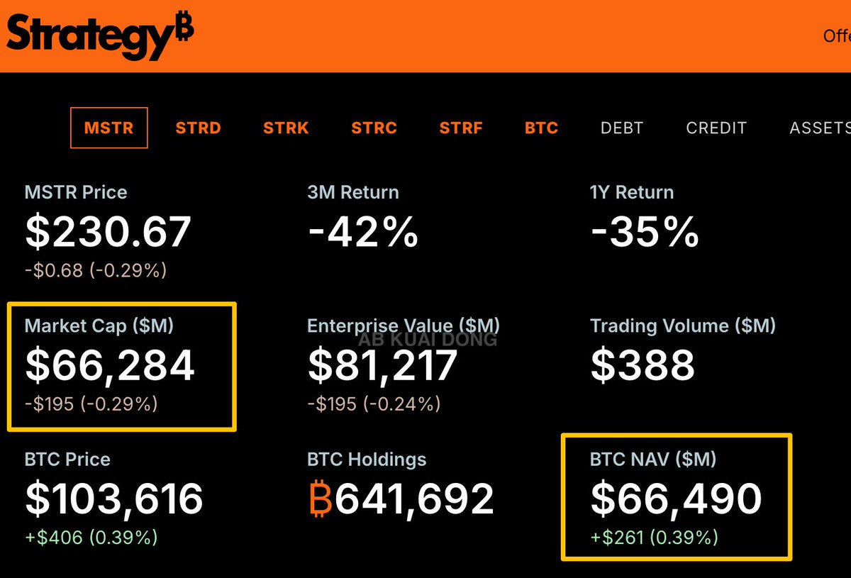 不过需要说明的是，比特币微策略Strategy 当前的BTC 持仓成本为74079 美金，即使BTC 回调到103475 美金，公司仍有39.68%  的浮盈。 与其它微策略公司不同的是，Strategy 一直通过发行可转债，来融资买比特币。 这样的优势，是公司想融资继续买比特币，但又不想卖股票稀释  ...