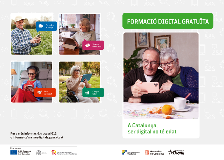 💻 Inscripcions obertes per a la #trobadavirtual especial sobre el programa #MésDigitals (<a href="/tic/">TIC Catalunya</a>)! Avui, de 12 a 13.30 hores, s’organitzarà la nova sessió en línia per a la comunitat de la Xarxa Punt #TIC!

ℹ️ Inscriu-te a punttic.gencat.cat/article/inscri…