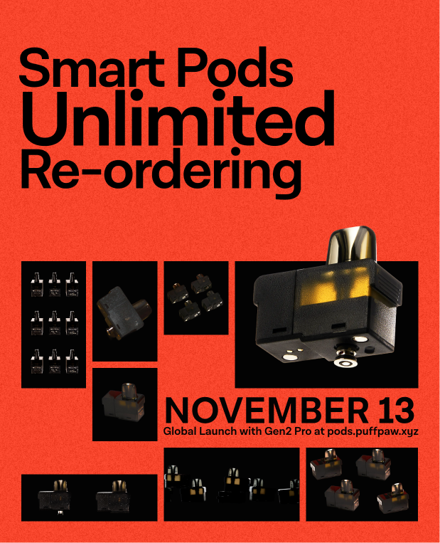 puffpaw's tweet photo. Unlimited pods re-ordering is coming

Starting tomorrow with the Gen2 Pro launch, use credit card, stablecoins, or preVAPE - whatever you need, whenever you need it.

p.s. no more limited pod supply event https://t.co/OcSMArBeE2