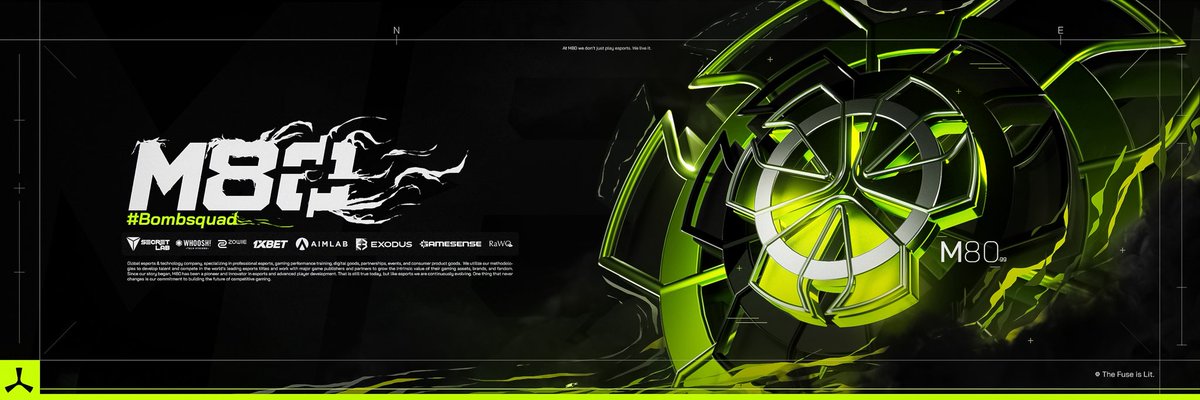 THE FUSE IS LIT! w THMS| Header for M80 Esports
#Bombsquad #TheFuseisLit